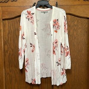 Daniel Rainn floral knit cardigan